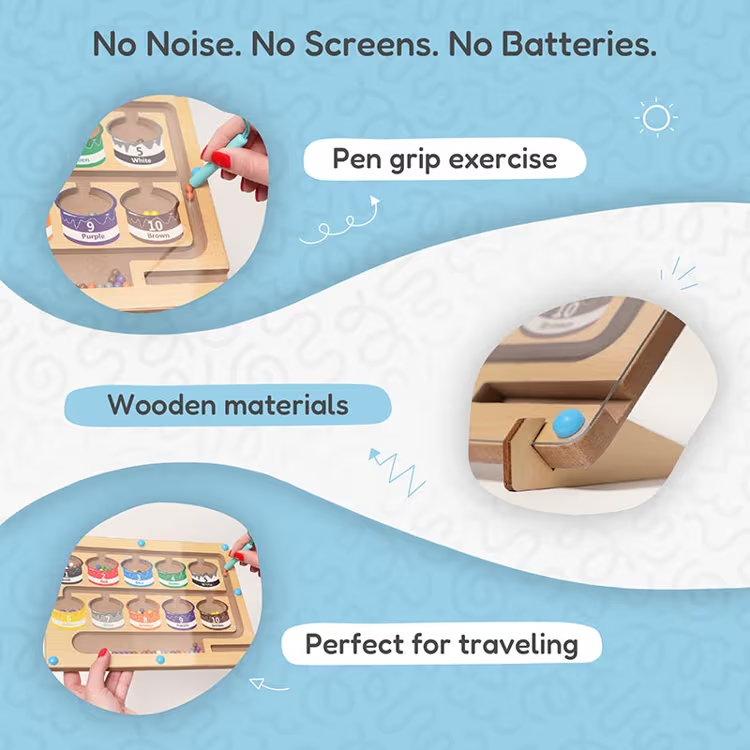 Montessori Magnetic Learning Maze